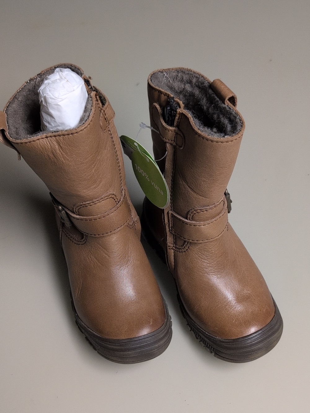 Froddo Girls Wool Lined Leather Boots